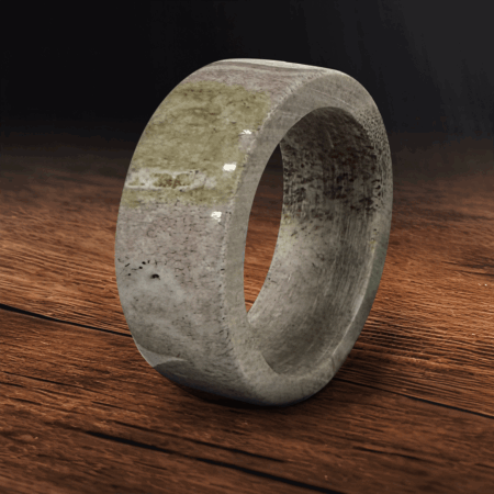 Aspen Ridge Elk Antler Ring