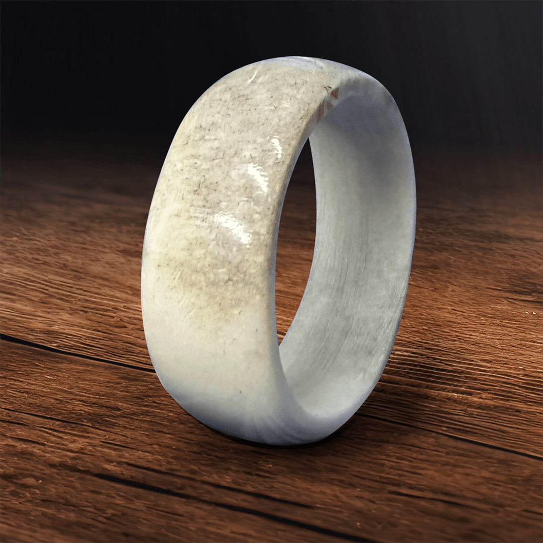 White Oak Whitetail Antler Ring
